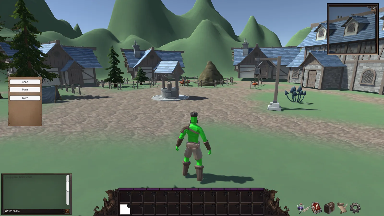 Development progress screenshot